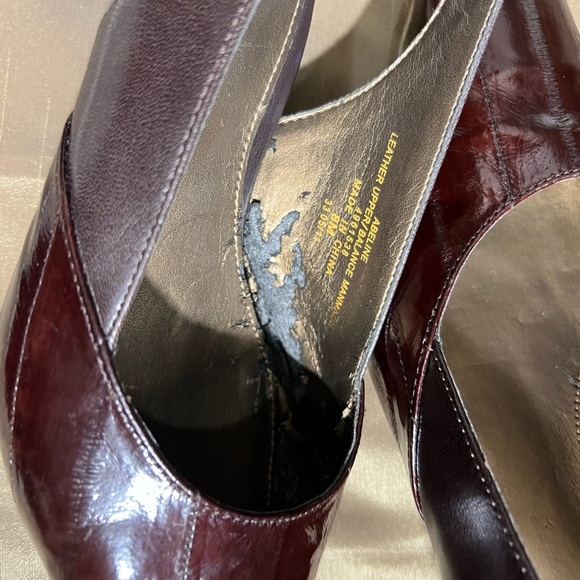 Liz Claiborne brown sling backs size 8 Medium - Picture 7 of 8